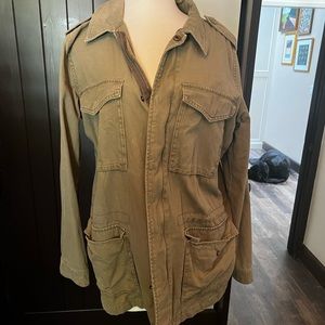 Urban Outfitters navy green jacket